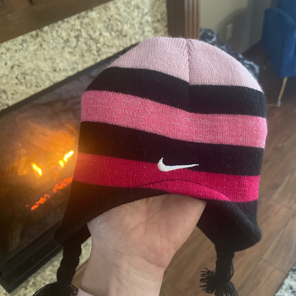 Cutest newborn Nike winter hat